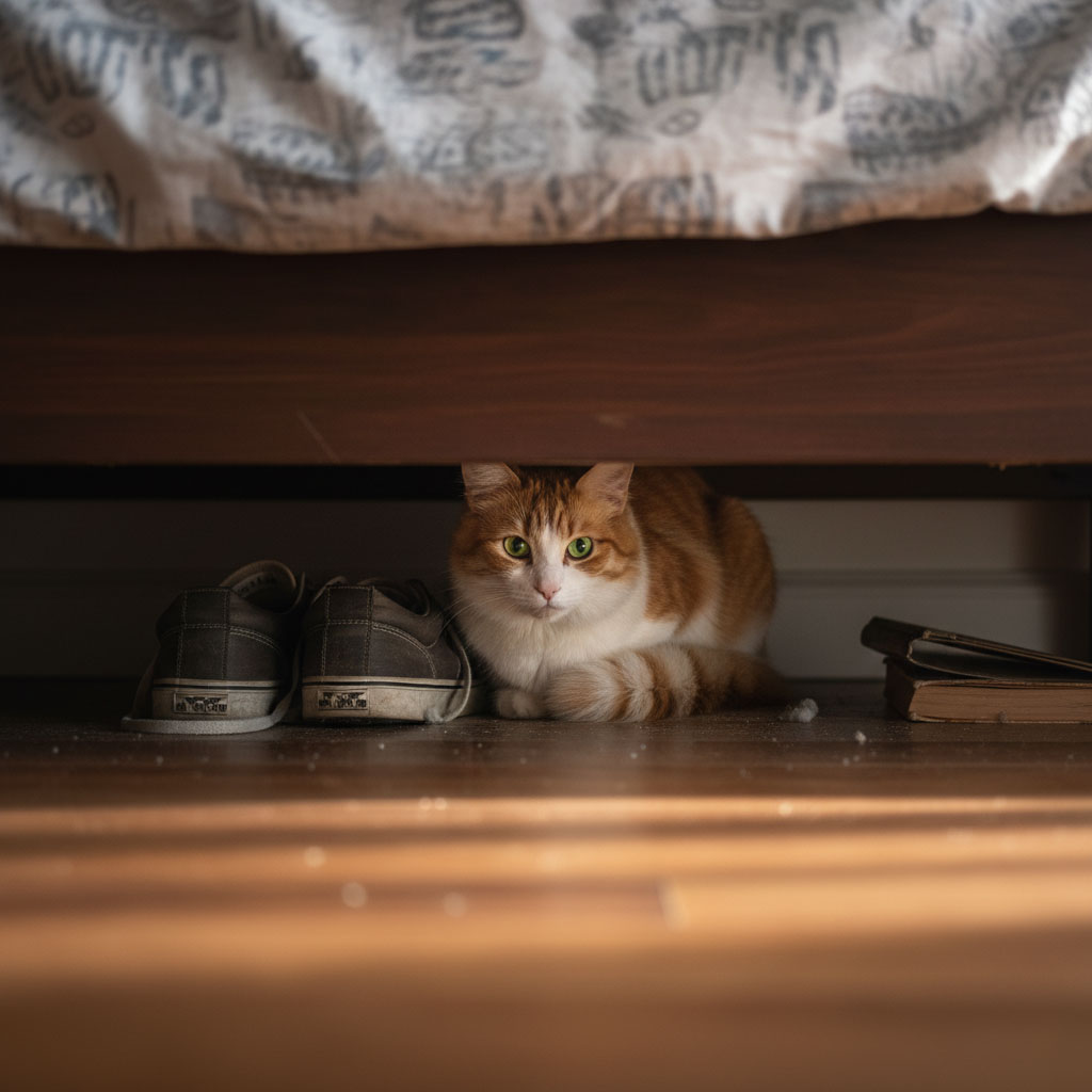Why Is My Cat Suddenly Hiding? Decoding a Common Sign of Stress or Illness